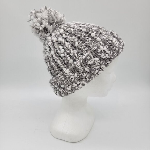 SONOMA Hat Women's‎ The Supercozy Winter Knit Black White Polyester - Picture 1 of 6